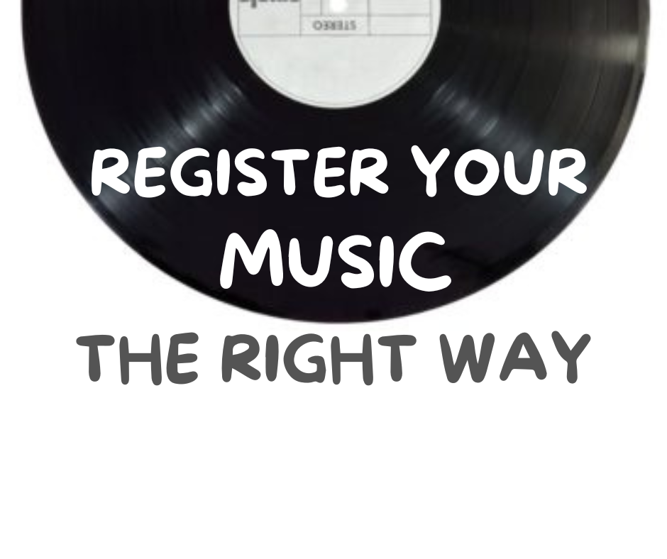 Register your music the right way